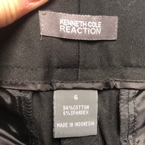Kenneth Cole reaction black shorts 6 worn once - Picture 4 of 7